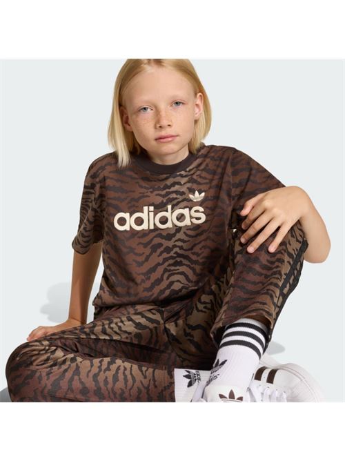 loose tee aop ADIDAS ORIGINAL | KD3212NBROWN